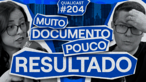 Imagem do episódio do podcast Qualicast sobre auditoria interna na prática, abordando como transformar auditorias em um processo contínuo e estratégico dentro das empresas